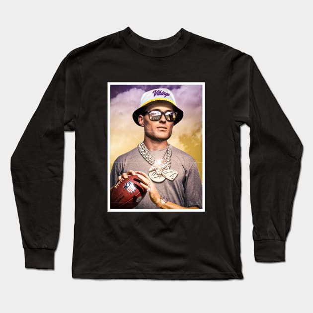 Iced-Out Kirk Long Sleeve T-Shirt by nickbuccelli